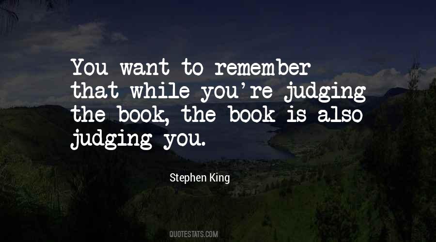 Judging You Quotes #691907