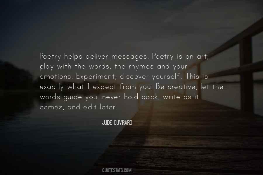 Poetry Is An Art Quotes #1101794