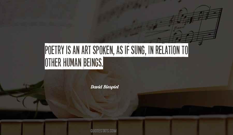 Poetry Is An Art Quotes #1332072