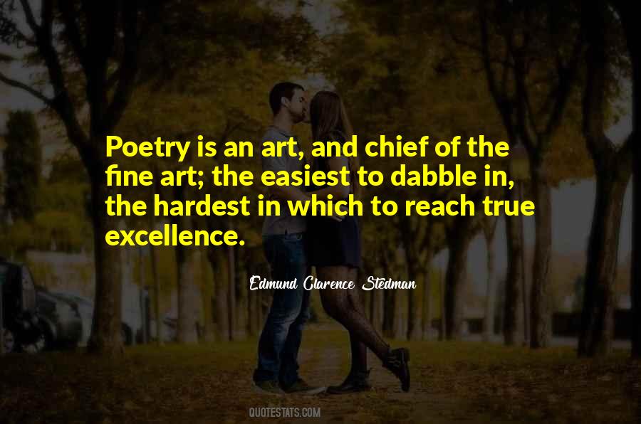 Poetry Is An Art Quotes #276781