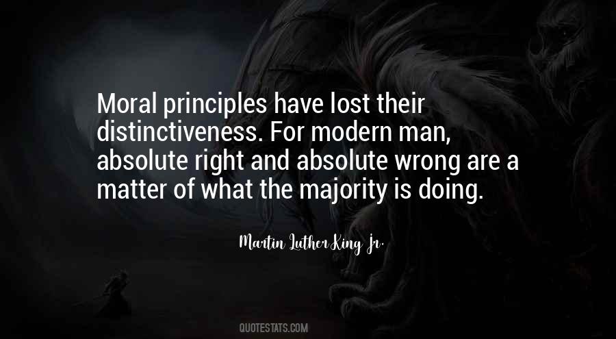 Absolute Right And Wrong Quotes #1852428