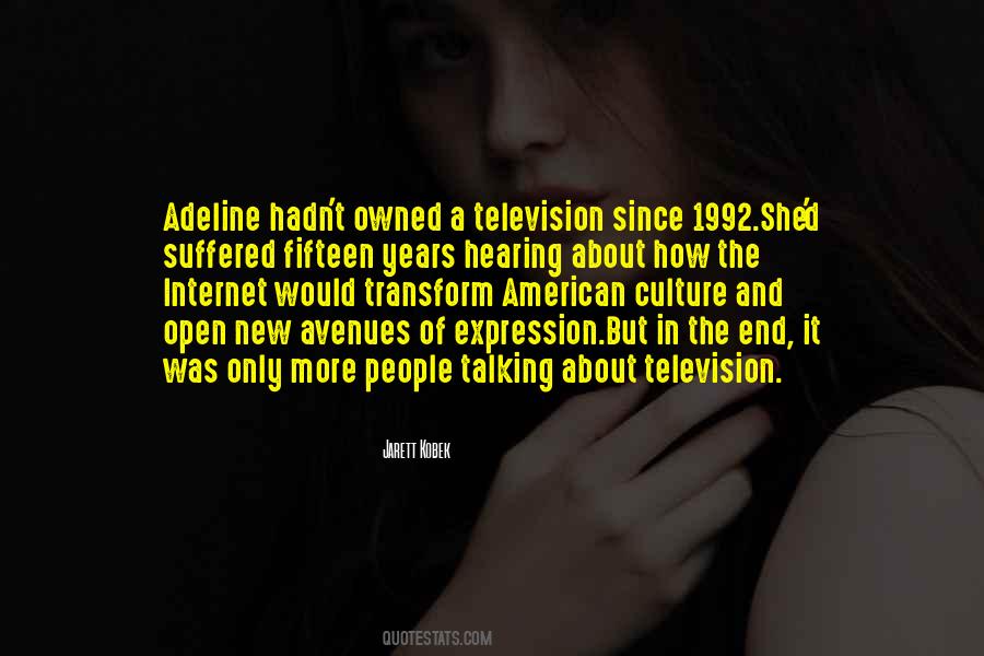 Television And American Quotes #1879400