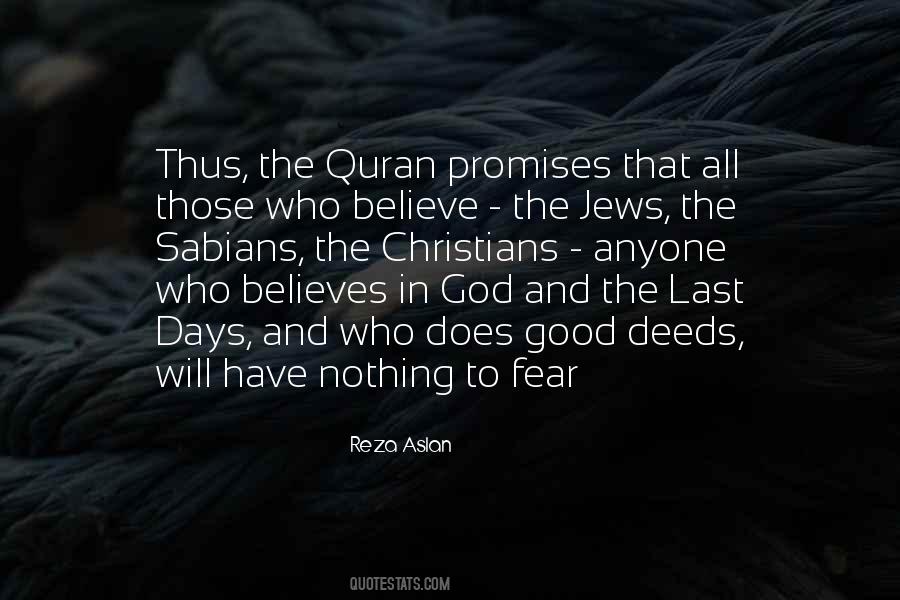 Believes In God Quotes #149820