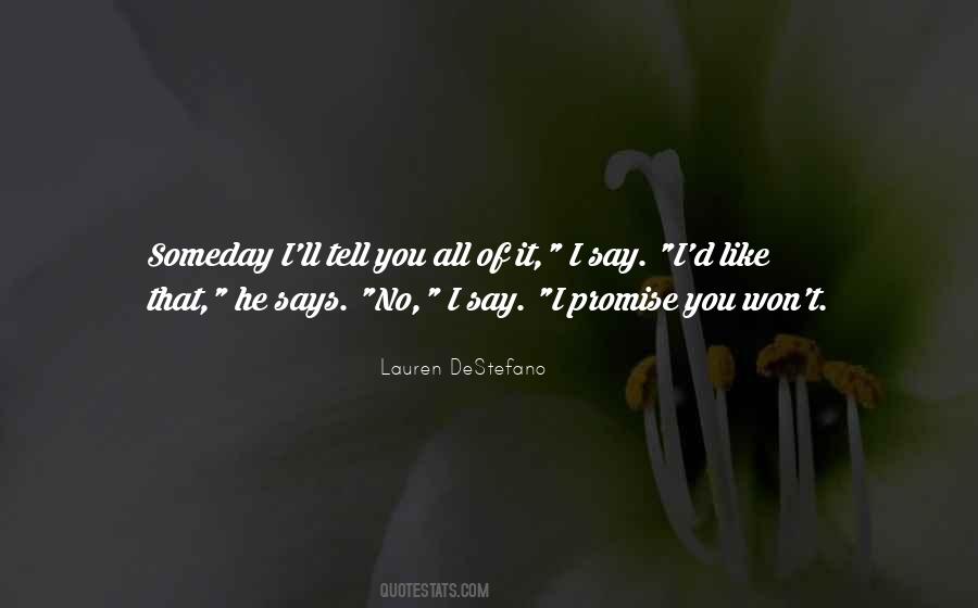 That Says It All Quotes #341307