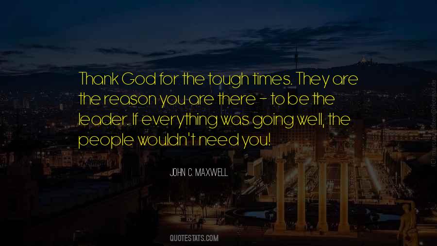 Tough Leader Quotes #1290583