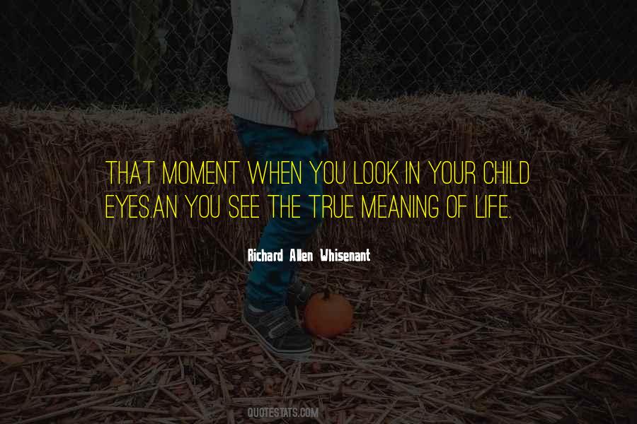 Child Eyes Quotes #316960