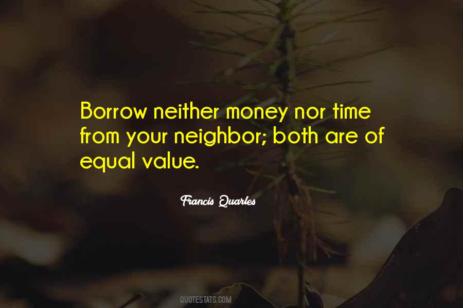 Borrow Money Quotes #573033