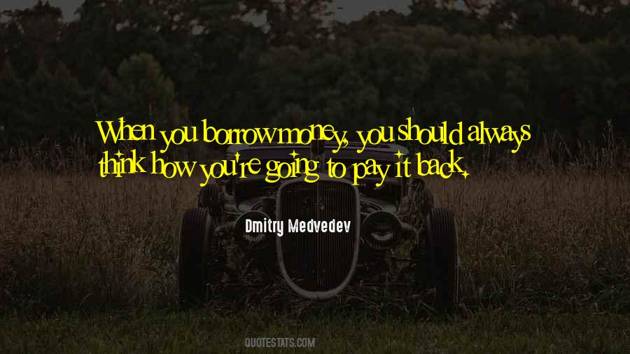 Borrow Money Quotes #626821