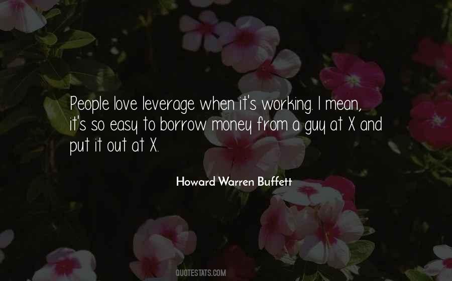 Borrow Money Quotes #811692