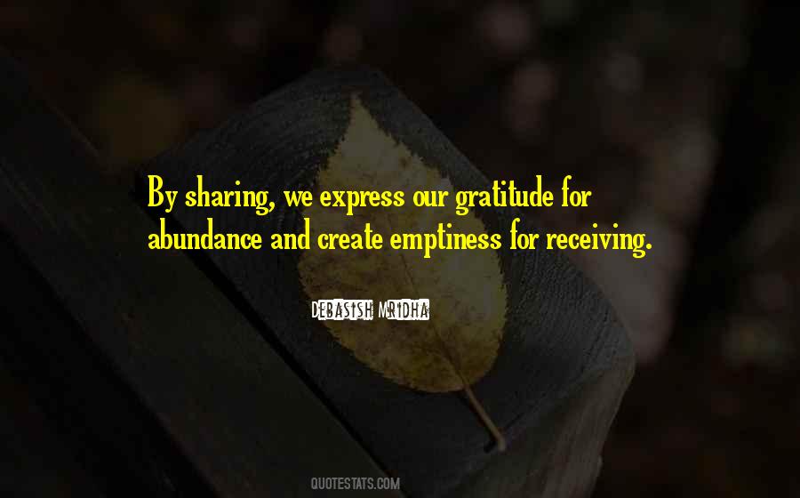 Abundance And Happiness Quotes #1861764