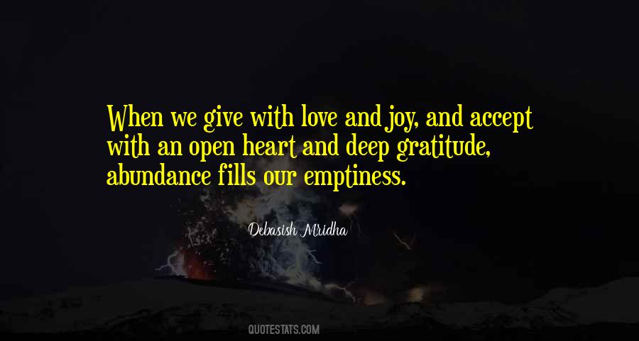 Abundance And Happiness Quotes #657342