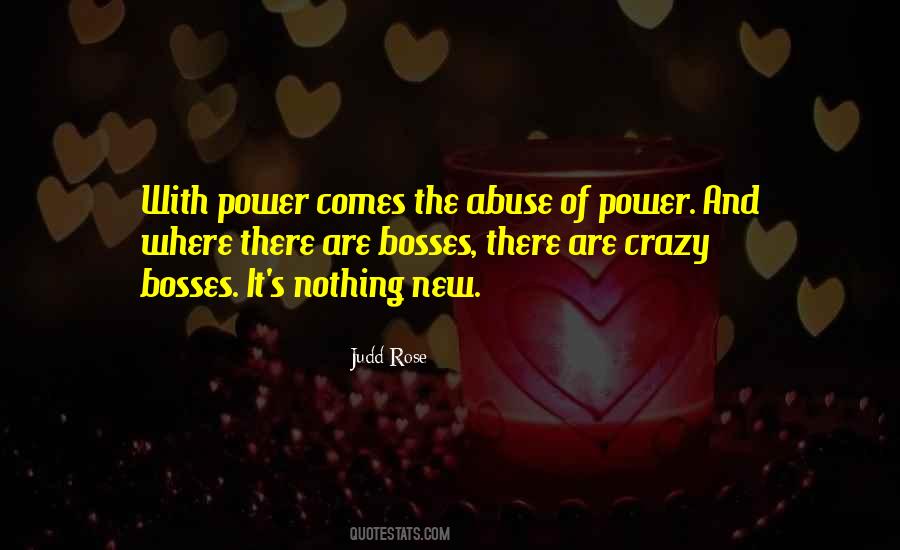 Abuse Power Quotes #44475