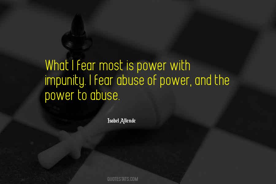 Abuse Power Quotes #984649