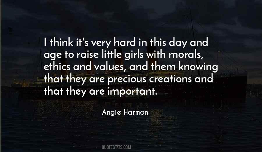 Important Values Quotes #1041300