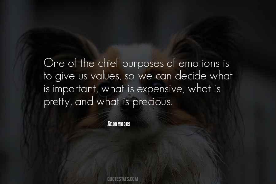 Important Values Quotes #1054112