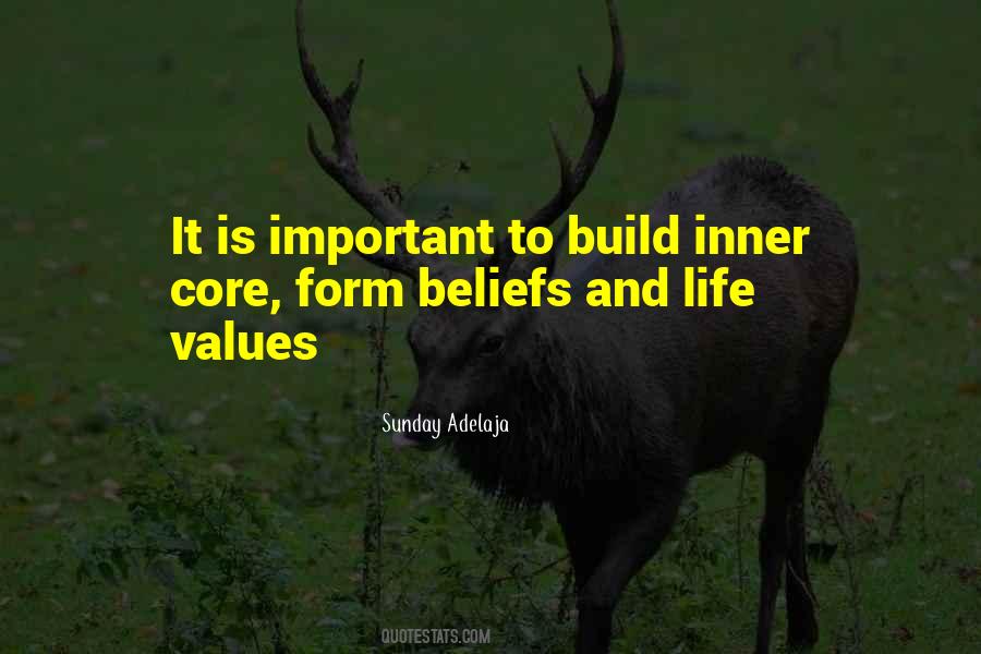 Important Values Quotes #1072683
