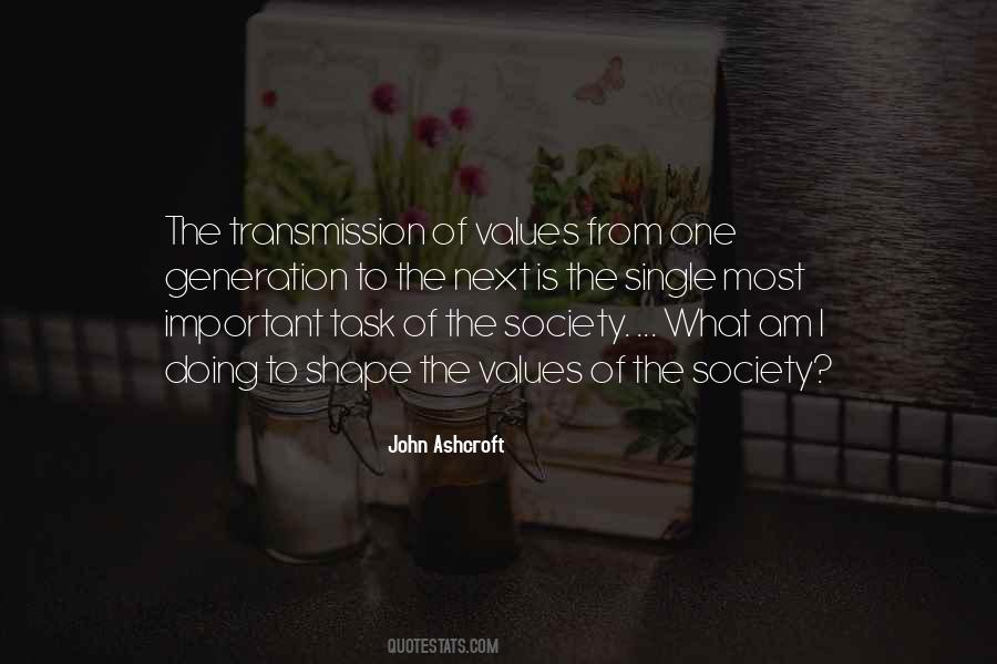 Important Values Quotes #1298382