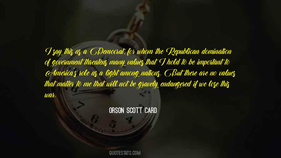 Important Values Quotes #682025