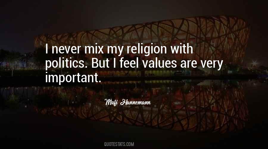 Important Values Quotes #877716