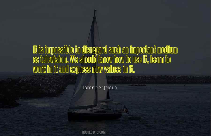 Important Values Quotes #884859