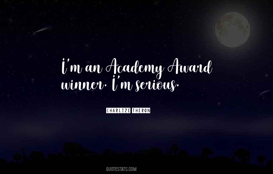 Academy Award Winner Quotes #393059