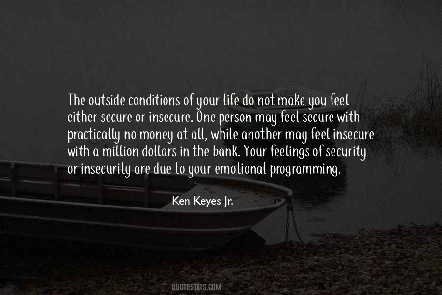 Emotional Security Quotes #1508466