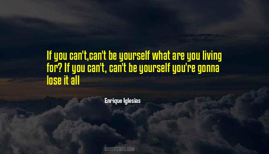 Can T Lose You Quotes #195109