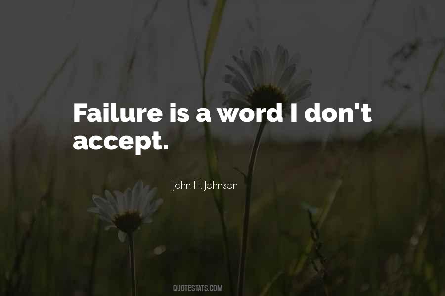 Accept Failure Quotes #1070595