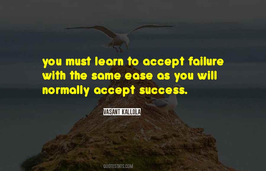 Accept Failure Quotes #1313512