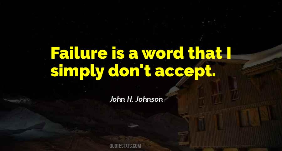Accept Failure Quotes #1837222