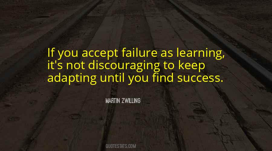 Accept Failure Quotes #293338