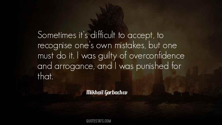 Accept Mistakes Quotes #1262583