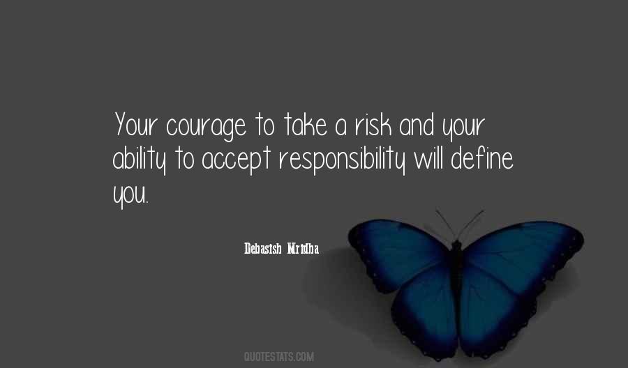 Accept Responsibility Quotes #1277267