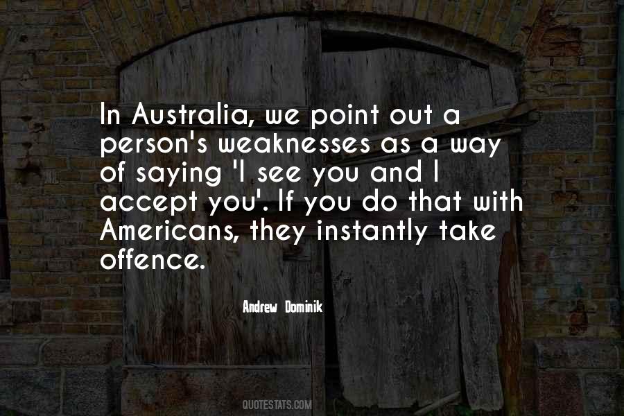 Accept Weaknesses Quotes #241569