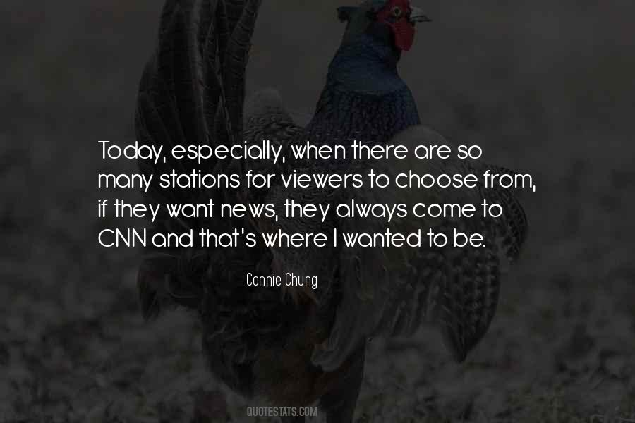 Quotes About News Stations #1028708