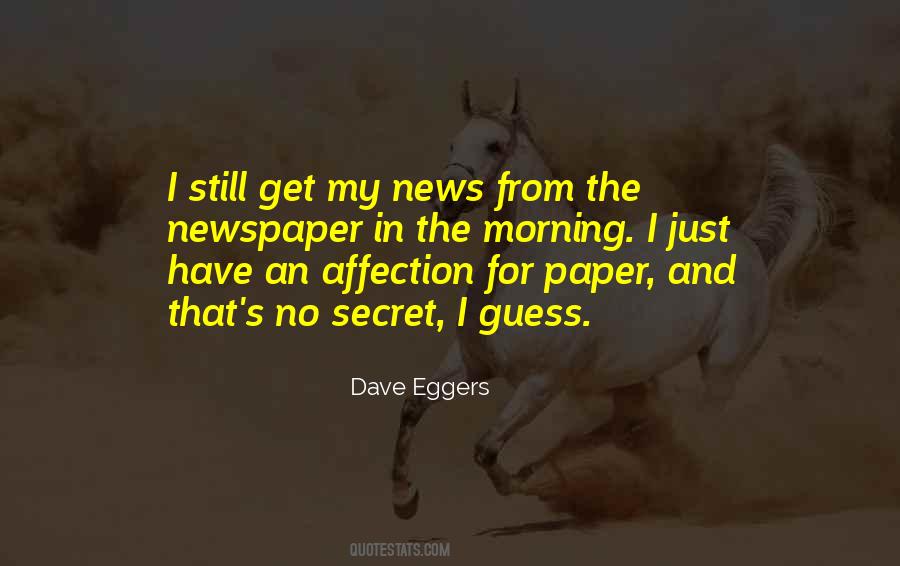 Quotes About News Paper #542754