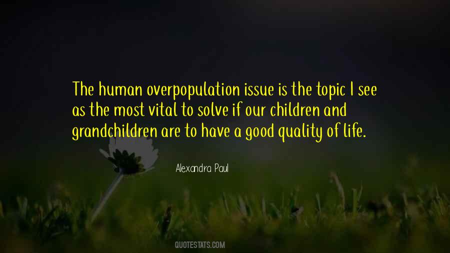 Human Overpopulation Quotes #1606216
