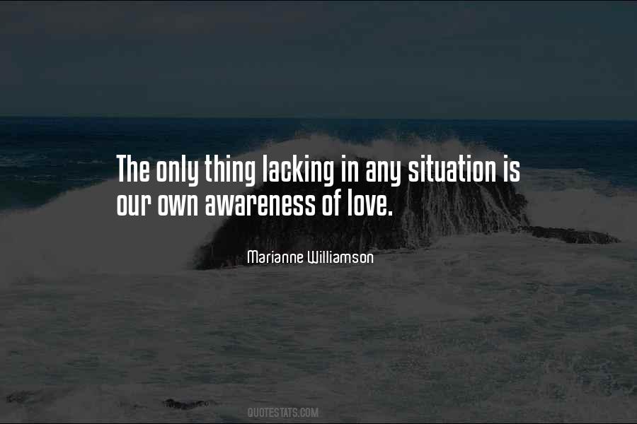 Love Awareness Quotes #566443