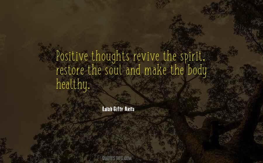 Positive Spirit Quotes #66568