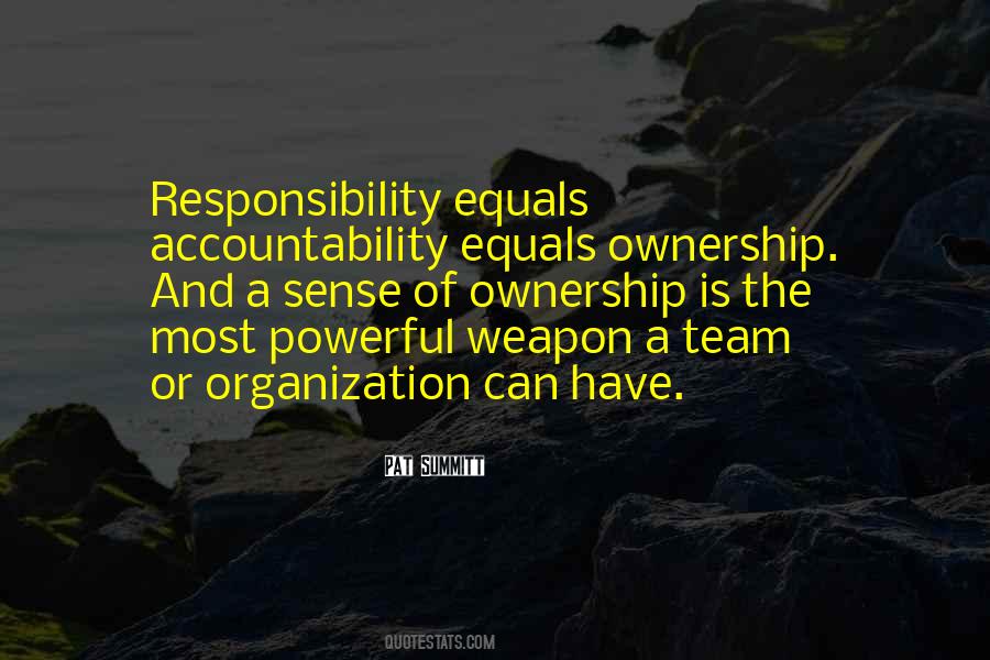Accountability And Ownership Quotes #618182