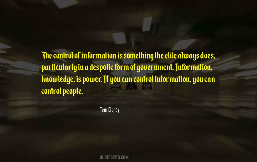 Information Control Quotes #301223