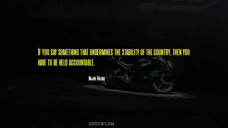 Accountable Quotes #1206905