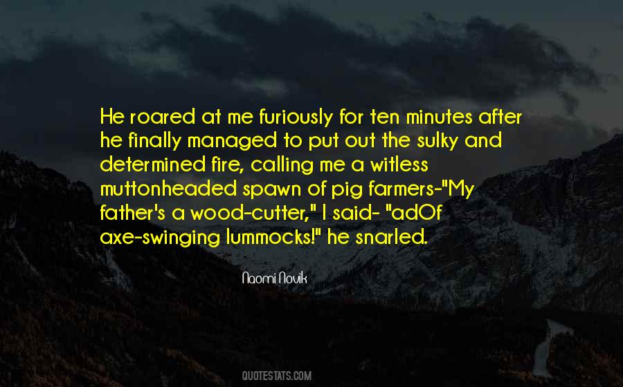 Wood Fire Quotes #955504
