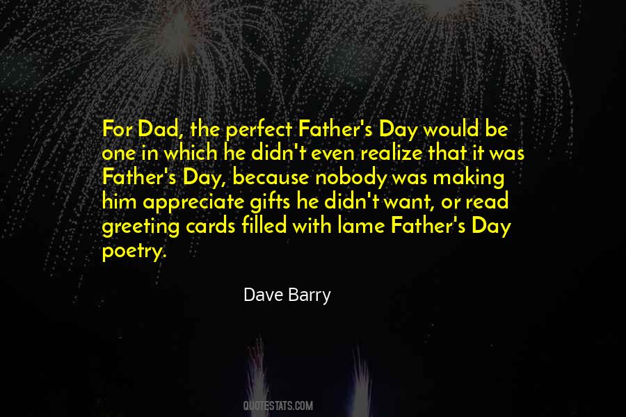 Gifts For Dad Quotes #1666086