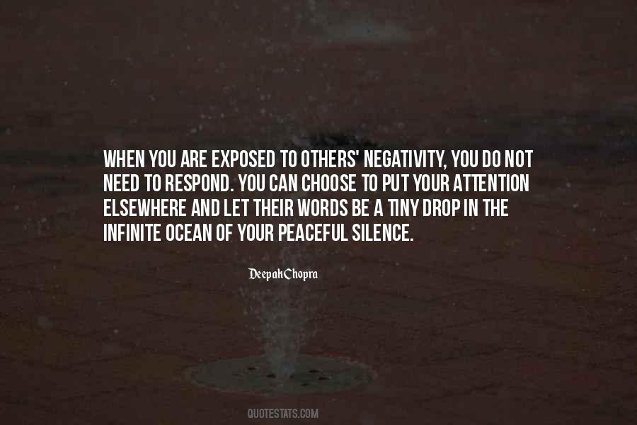 How You Choose To Respond Quotes #1577460