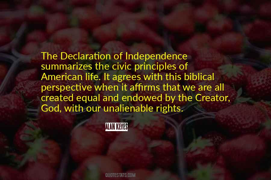 The Declaration Quotes #809813