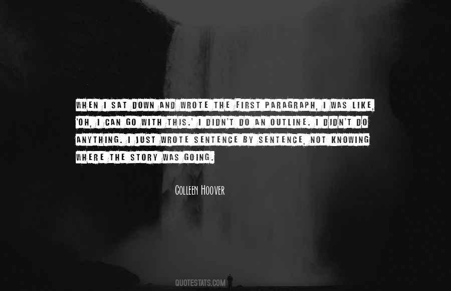 First Sentence Quotes #159205