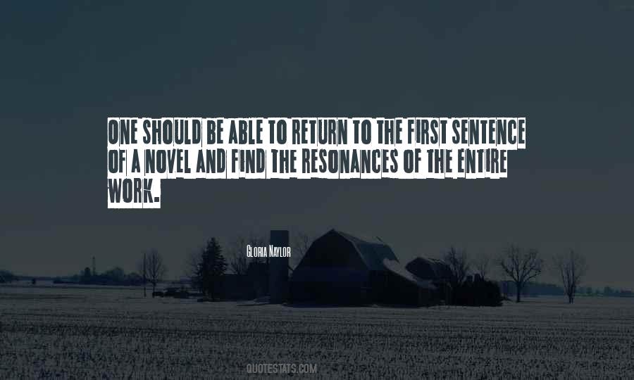 First Sentence Quotes #1843287