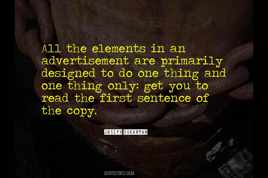 First Sentence Quotes #234250