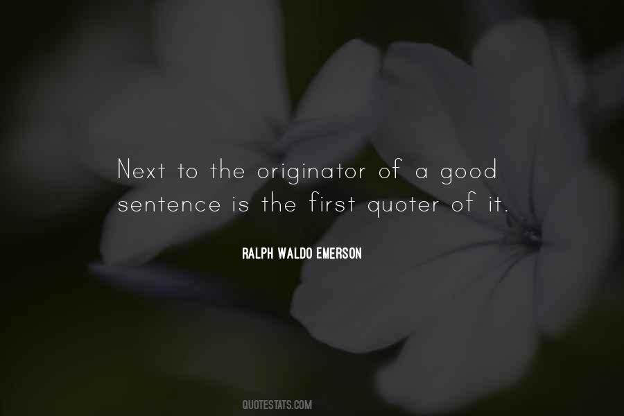 First Sentence Quotes #373221
